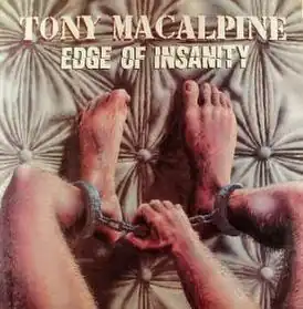 Обложка альбома Тони Макалпина «Edge of Insanity» (1986)