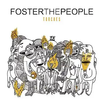 Обложка альбома Foster the People «Torches» (2011)