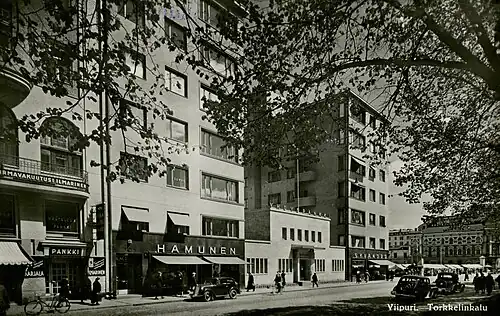 Здание компании «Кулма» в конце 1930-х годов