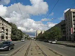 Торжковская улица у пересечения с Новосибирской улицей