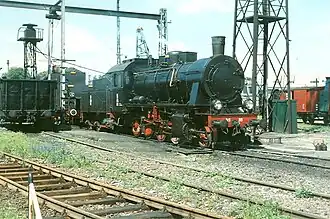 Польский паровоз Tr5 (германская серия BR 562-8)