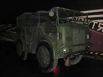 Артиллерийский тягач SPA TM40.