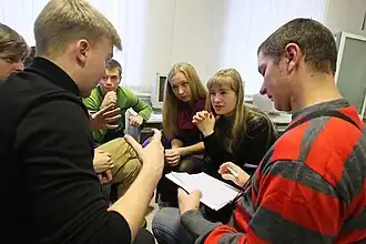 Во время семинара-тренинга в феврале 2013&nbsp;г.