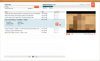 Скриншот программы Tribler