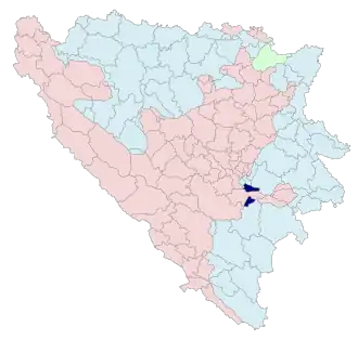 Община Трново на карте