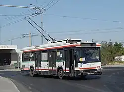 Троллейбус Berliet ER100 №59 на новооткрывшемся участке маршрута №2, 07.2022