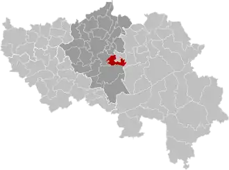 Расположение муниципалитета на карте провинции