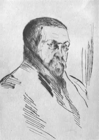 Хенрик Лунд. Портрет Трюгве Андерсена