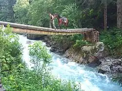 Река Цахвоа перед впадением в Малую Лабу