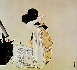 „Расчёсывая волосы“ (1912)