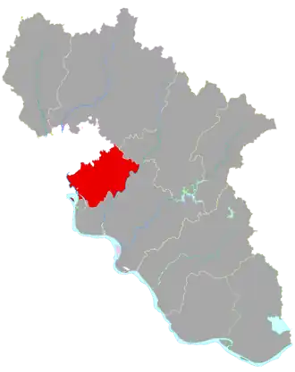 Туаньфэн на карте