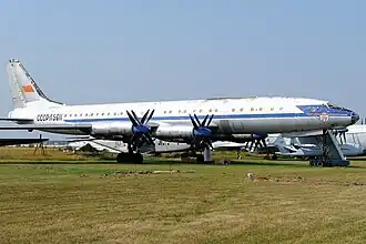 Ту-114 предприятия «Аэрофлот»