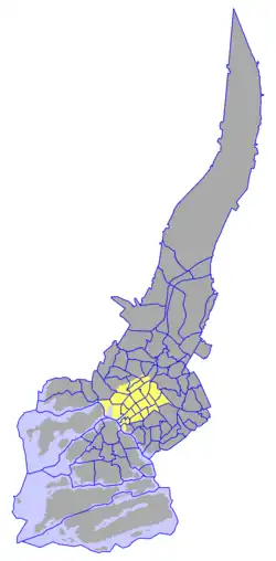 Турку, центр на карте