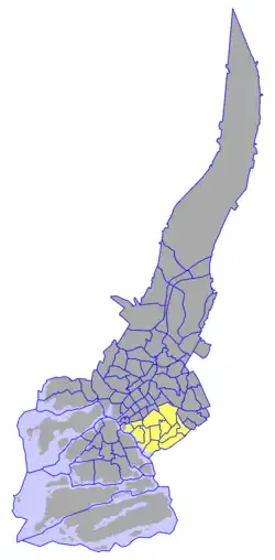 Округ Скансси-Уиттамо на карте