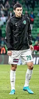 Ибишев в составе «Ахмата» в 2022 г.