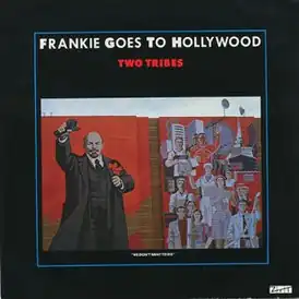 Обложка сингла Frankie Goes to Hollywood «Two Tribes» (1984)