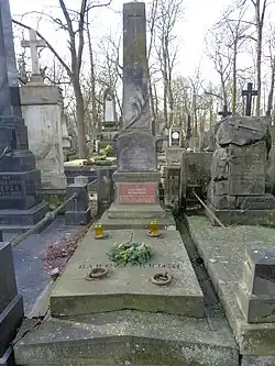 Могила Тытуса Бабчиньского на кладбище&nbsp;Старые Повонзки в Варшаве