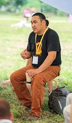 Радик Тюлюш на фестивале «Музыка над рекой» (Дубровицы)