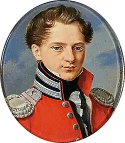 Портрет Я. А. Пусловского,около 1825 г.