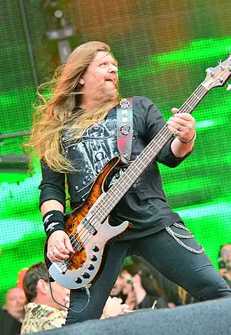 Фитти Винхольд на Wacken Open Air, 2015 год