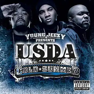 Обложка альбома U.S.D.A. «Cold Summer (The Authorized Mixtape)» (2007)