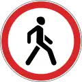 3.9. Движение пешеходов запрещено