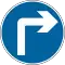 Turn right ahead