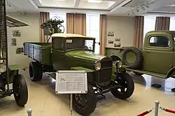 ЗПУ на шасси ГАЗ-ММ в Музейном комплексе УГМК