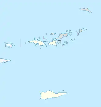 Шарлотта-Амалия на карте