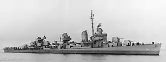 USS Chevalier в Бостоне, 1942 год