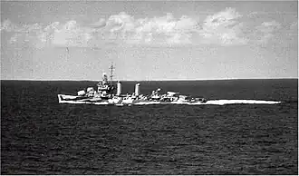 эсминец USS Ellyson (DD-454) типа «Гливс»