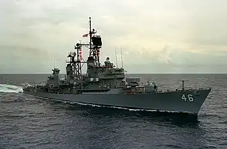 Эсминец USS Preble DDG-46 типа "Кунц" ("Фаррагут")