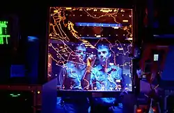 Электронно-механический планшет, прямоугольная сетка (1999 год)