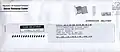 Конверт со штампом франкировальной машины системы Pitney Bowes(США, 2007)
