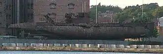 U-534 в Биркенхеде, Англия