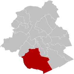 Расположение муниципалитета на карте провинции