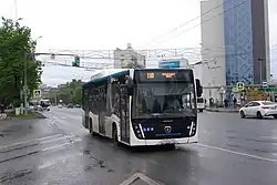 НефАЗ-5299-30-57 КПГ  на маршруте № 110