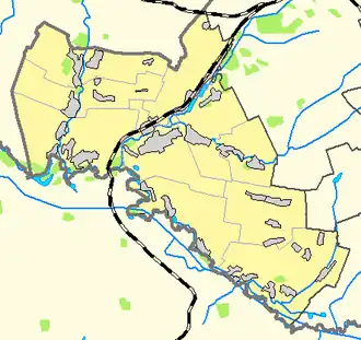 Зачепиловский район на карте