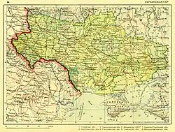 Спорные территории на советских картах до 1940 года заштрихованы фиолетовой сеткой, что указывало на их состояние под румынской "оккупацией"