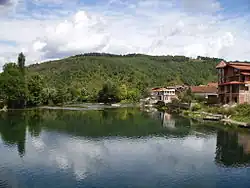 Река Уна в пределах города