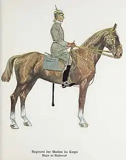 Офицер лейб-кирасир, 1915 год