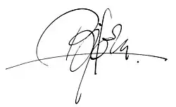 Изображение автографа