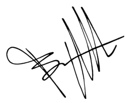 Изображение автографа