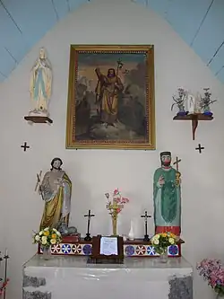 Интерьер часовни Св. Иоанна Крестителя