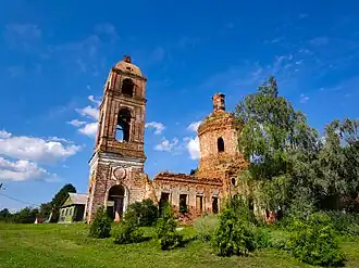 Троицкая церковь в Ушаково