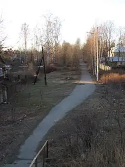 Вид от Поклонногорской улицы