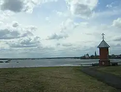 Весеннее половодье на Уводи в районе Больших Всегодич Ковровского района Владимирской области