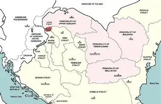 Уйварский эялет, 1683 год