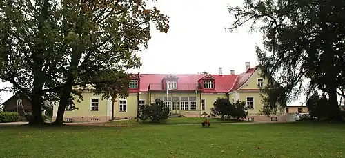 Главное здание мызы Войзек (Выйзику)