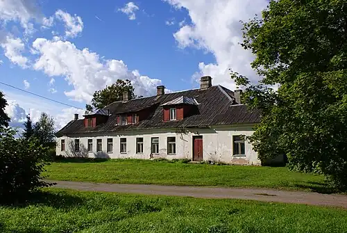 Главное здание церковной мызы Венден (Вынну)
